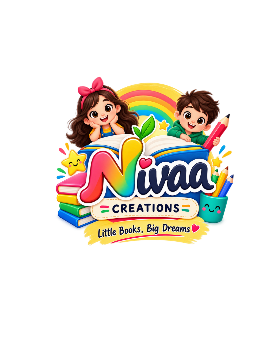 Kids Books Nivaa - Activity and Coloring Ebooks Logo